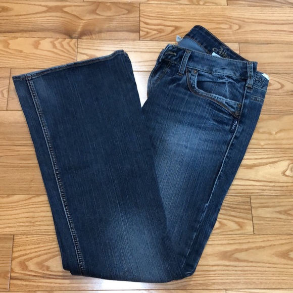 Aiko Bootcut Silver Jeans - Picture 3 of 6